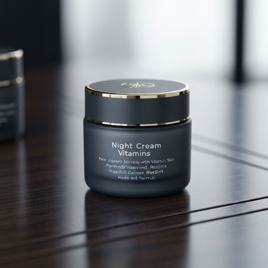 Nachtcreme mit Vitaminen